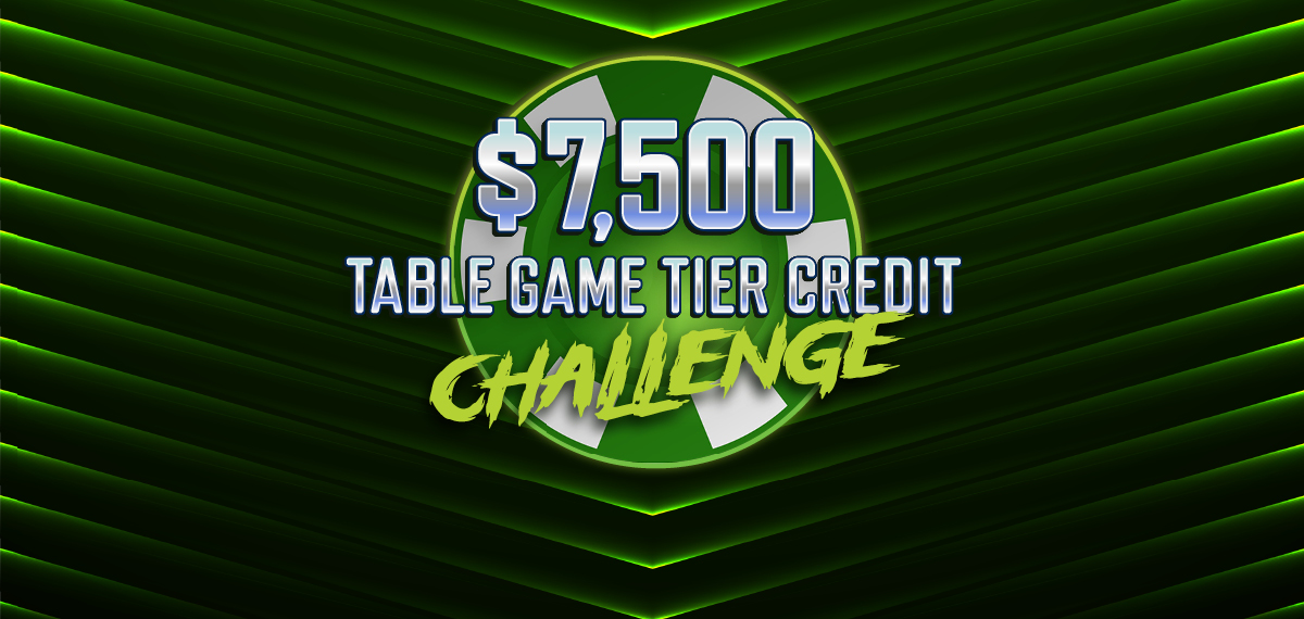 Table Game Tier Credit Challenge